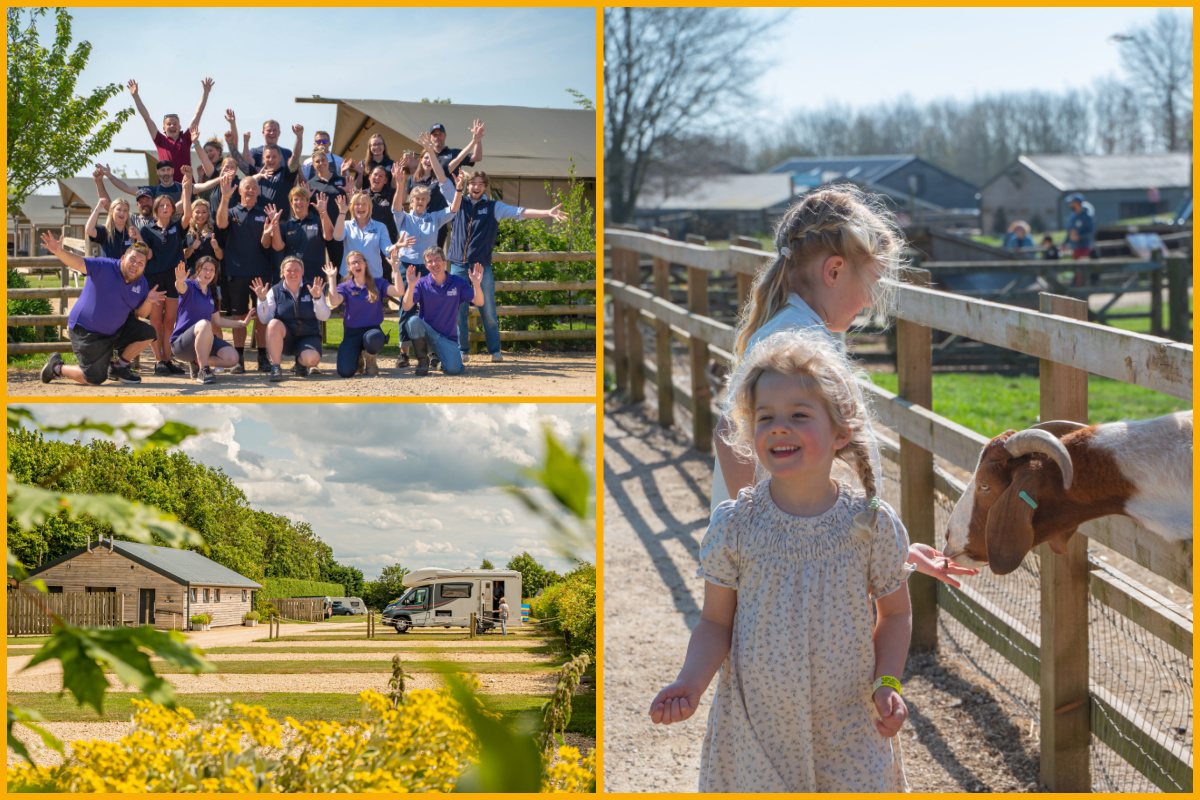 Cotswold Farm Park holidays staff and visitors